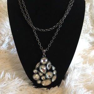 Long Lia Sophia statement necklace